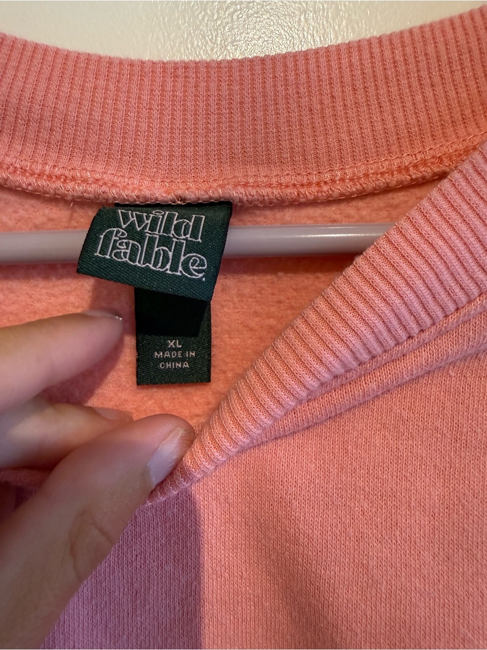 wild fable Pink LA Outline Crewneck Sweatshirt - Picture 3 of 5